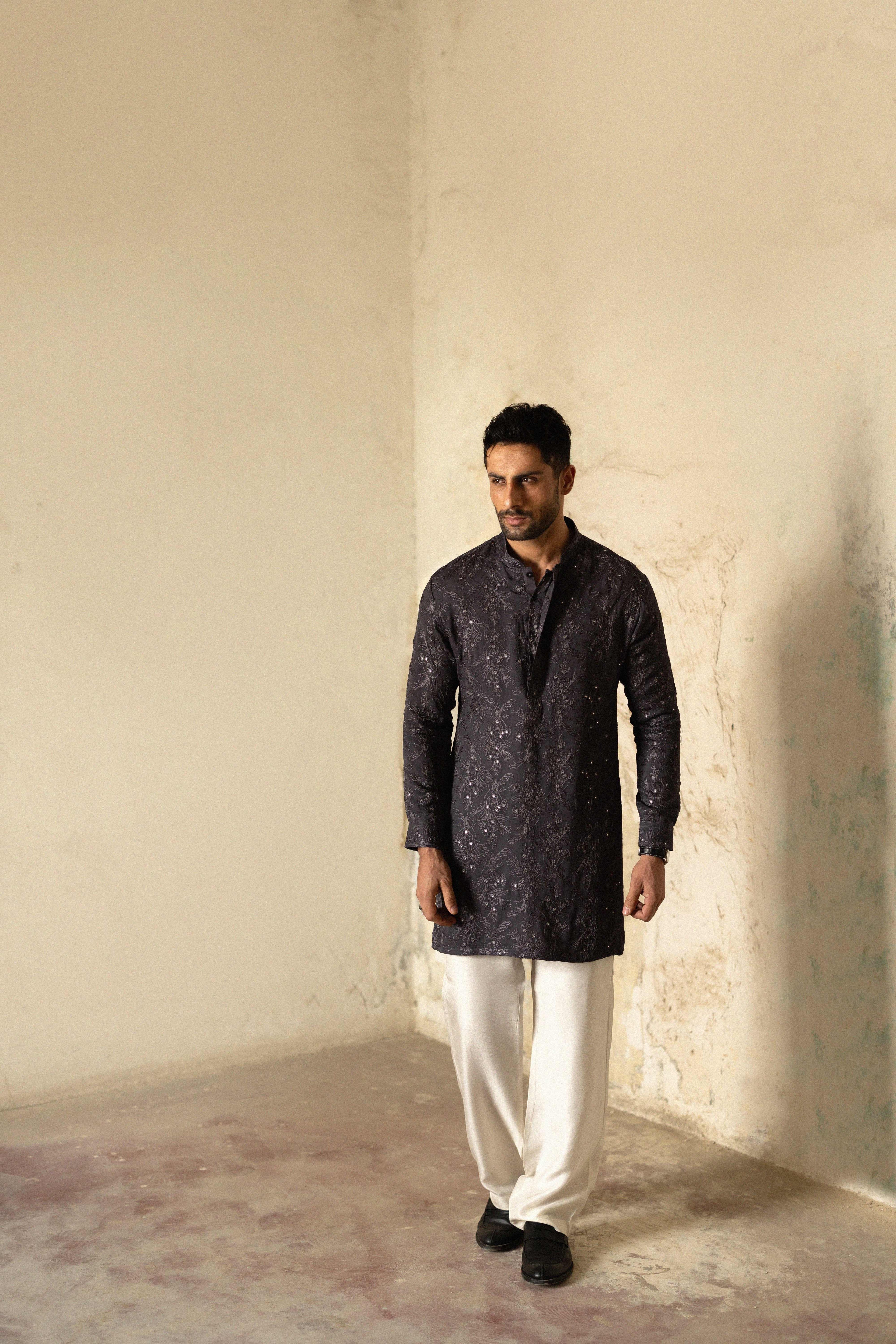 THE DARK BLOOM KURTA
