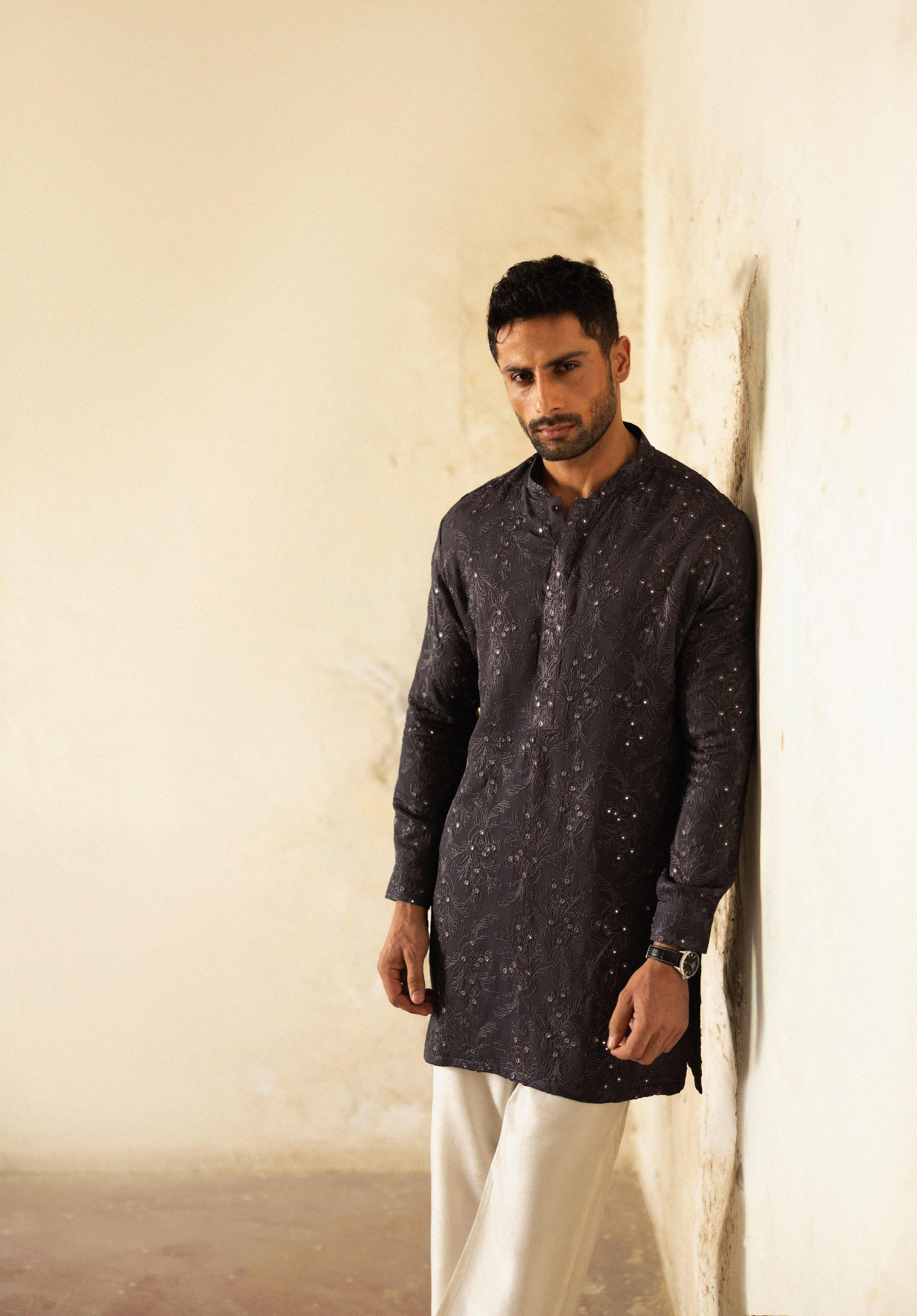 THE DARK BLOOM KURTA