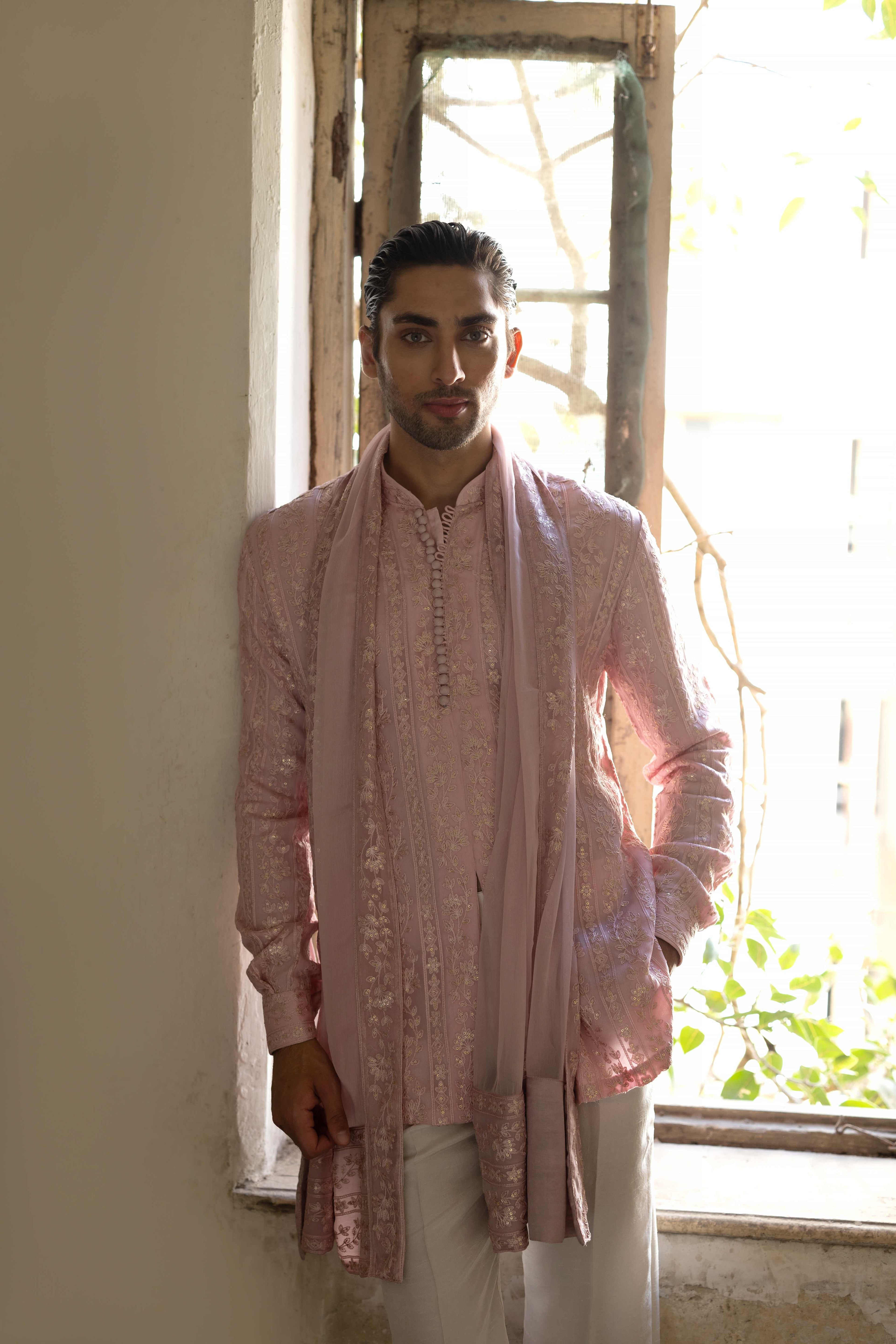 BLUSH ROYALE KURTA SET