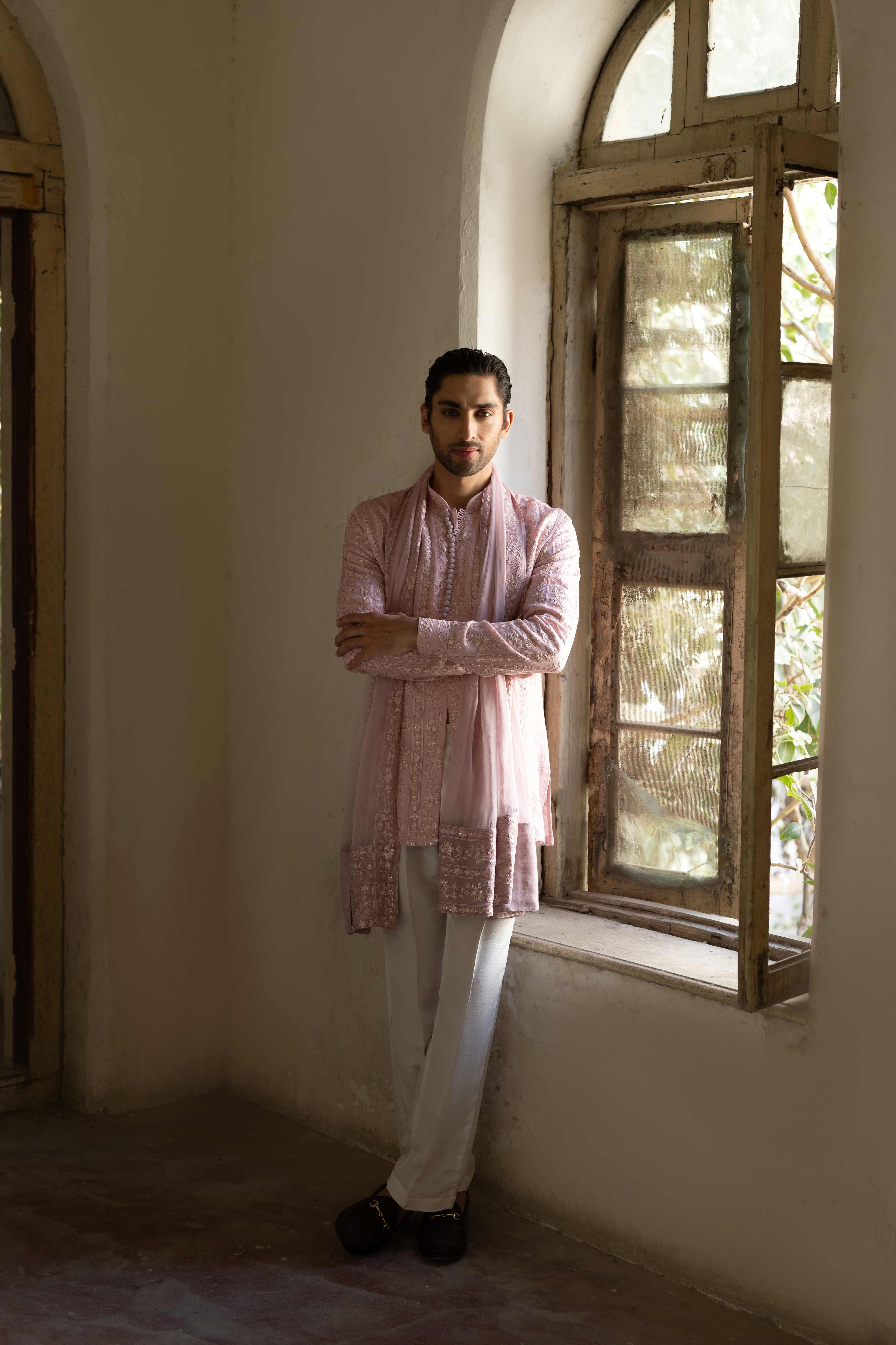 BLUSH ROYALE KURTA SET