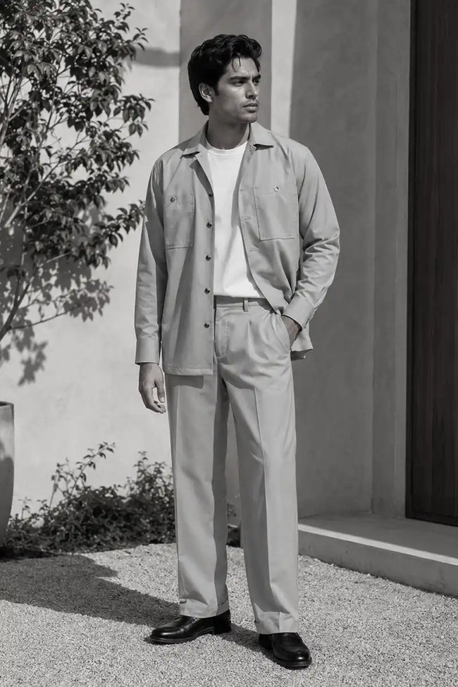 The Ash Grey Tailored Co-Ord Set
