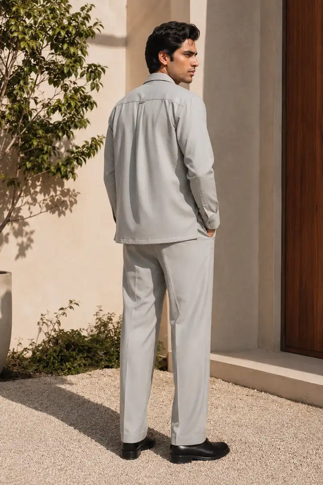 The Ash Grey Tailored Co-Ord Set
