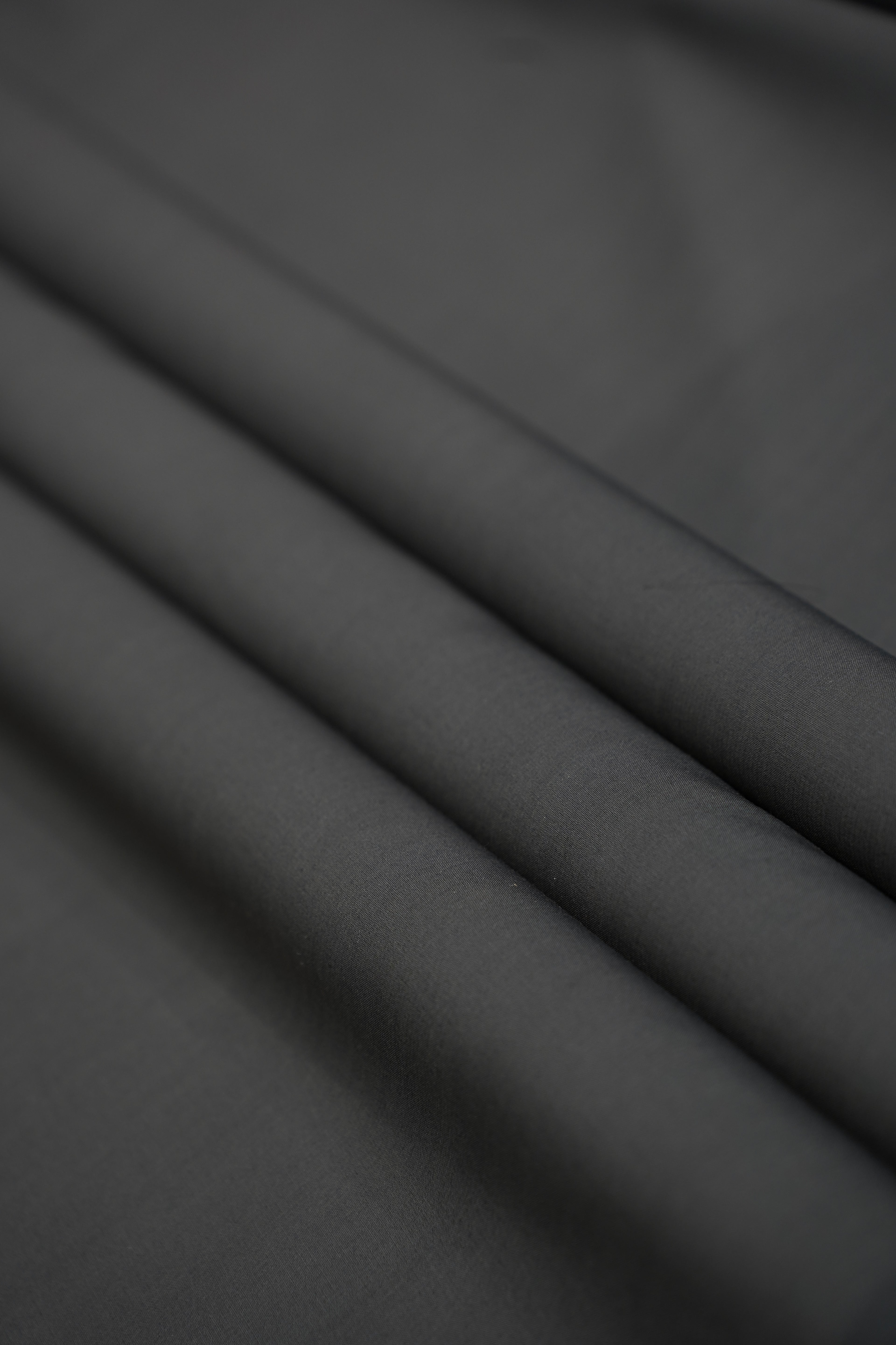 Charcoal Black Premium Cotton Fabric