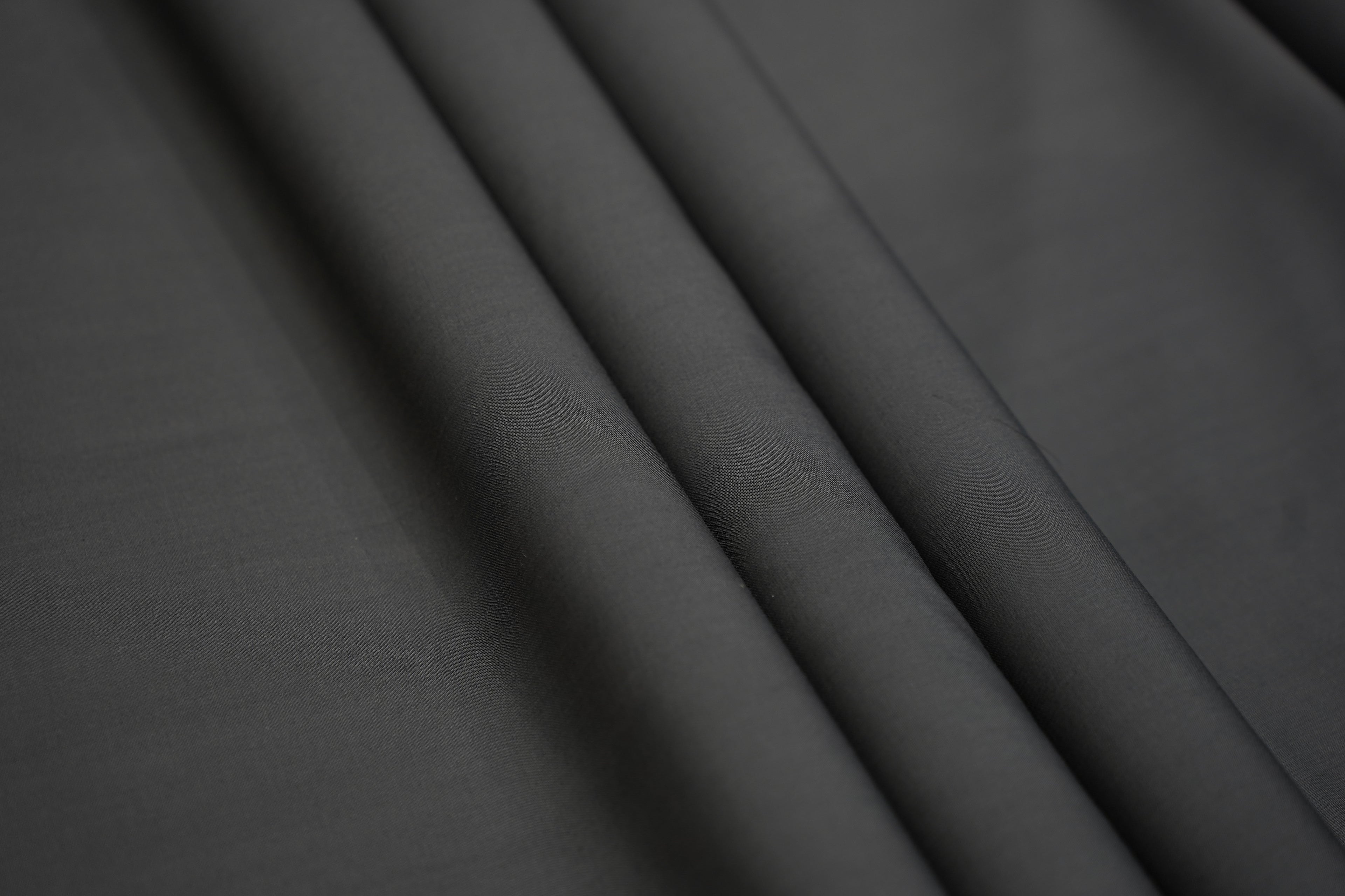 Charcoal Black Premium Cotton Fabric
