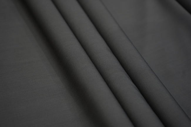 Charcoal Black Premium Cotton Fabric
