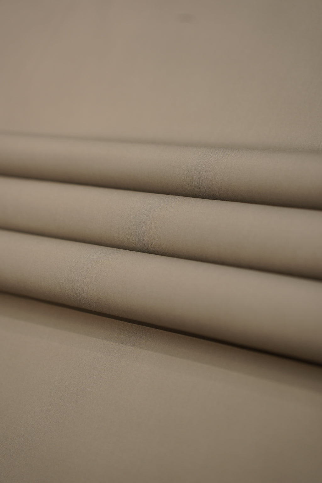 Taupe Beige Luxury Cotton Blend Fabric