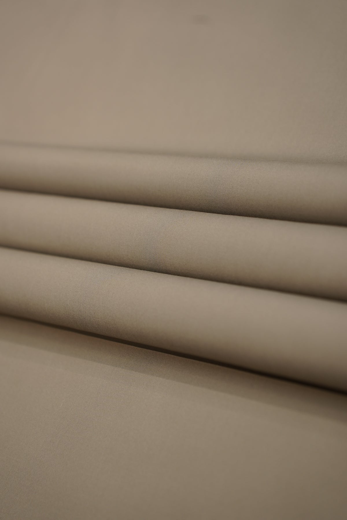 Taupe Beige Luxury Cotton Blend Fabric