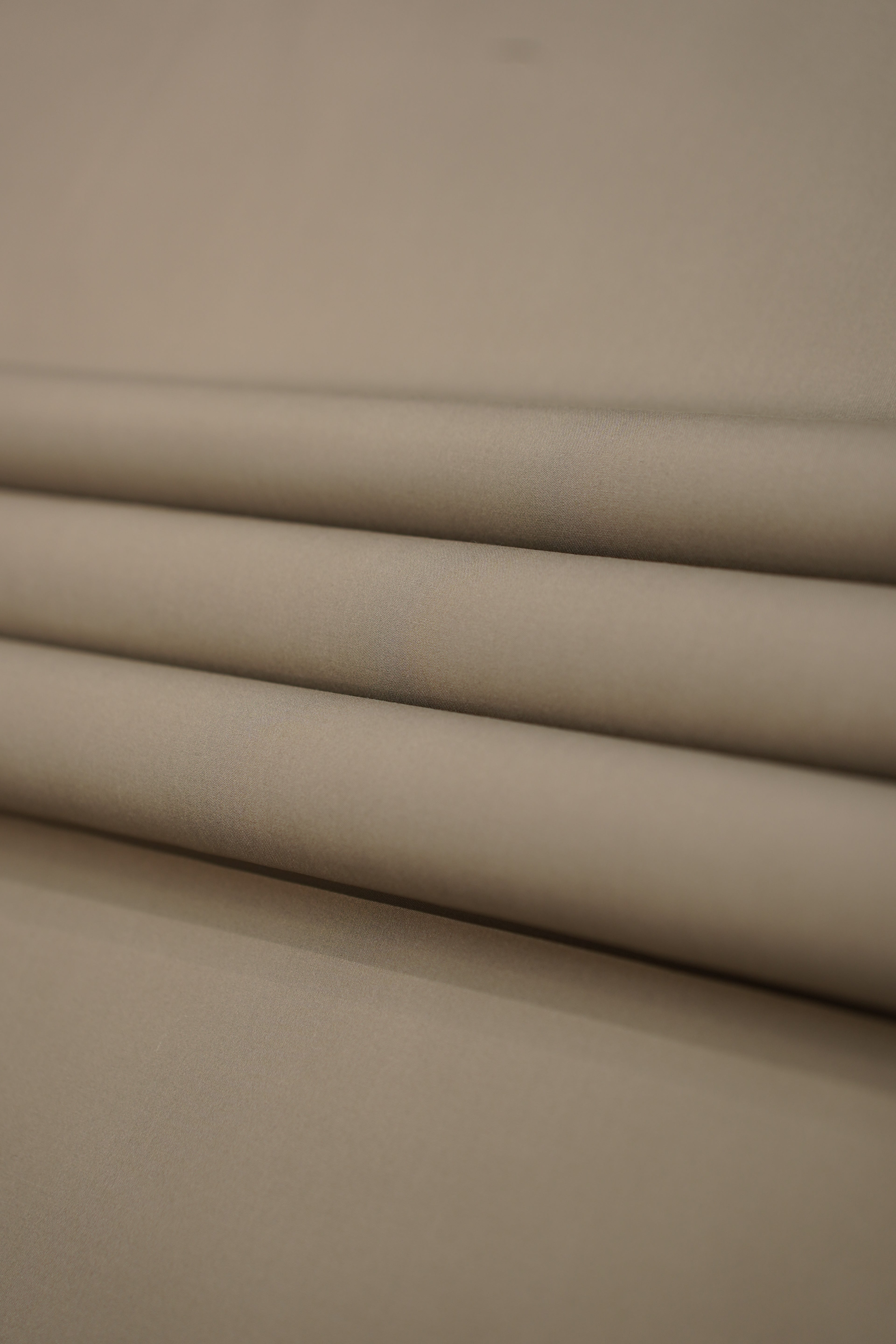 Taupe Beige Luxury Cotton Blend Fabric