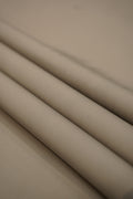 Taupe Beige Luxury Cotton Blend Fabric