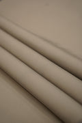 Taupe Beige Luxury Cotton Blend Fabric
