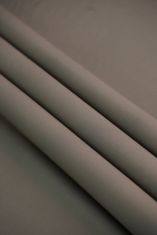 Olive Taupe Premium Cotton Blend Fabric