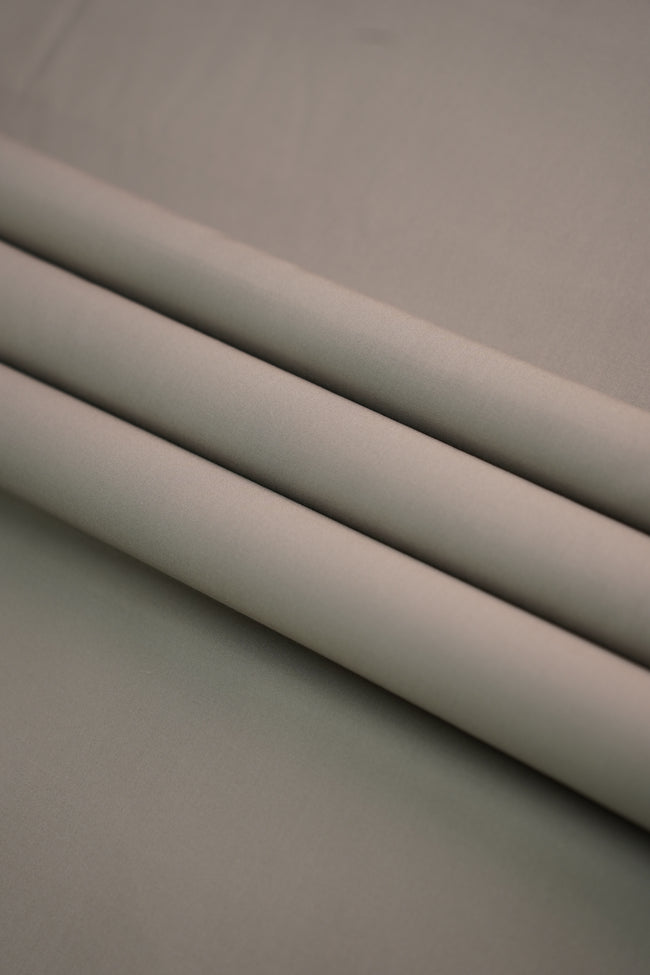 Olive Taupe Premium Cotton Blend Fabric