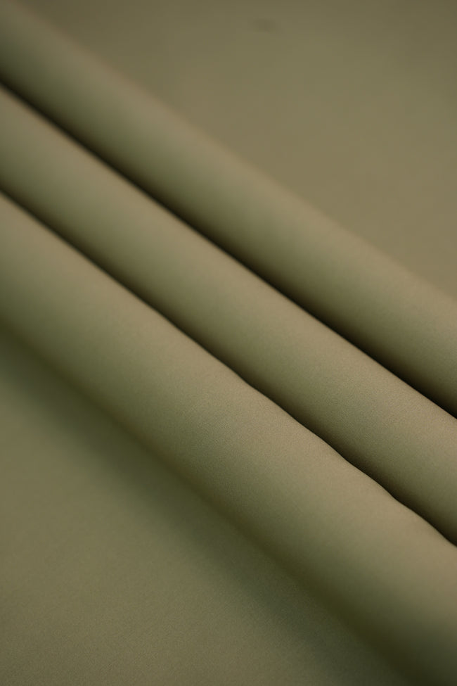 Olive Green Premium Cotton Fabric