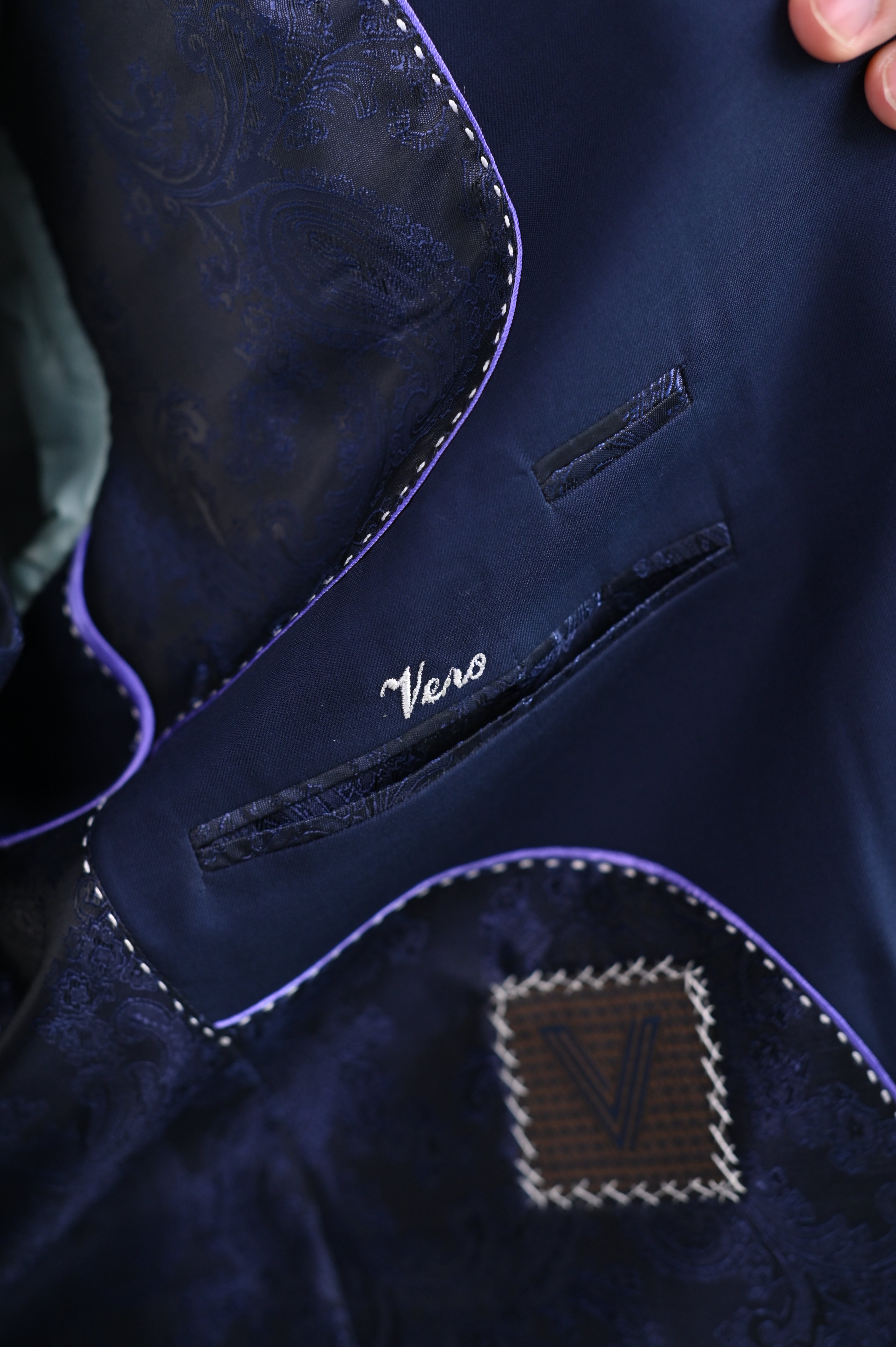 Canvas Navy Blue Suit