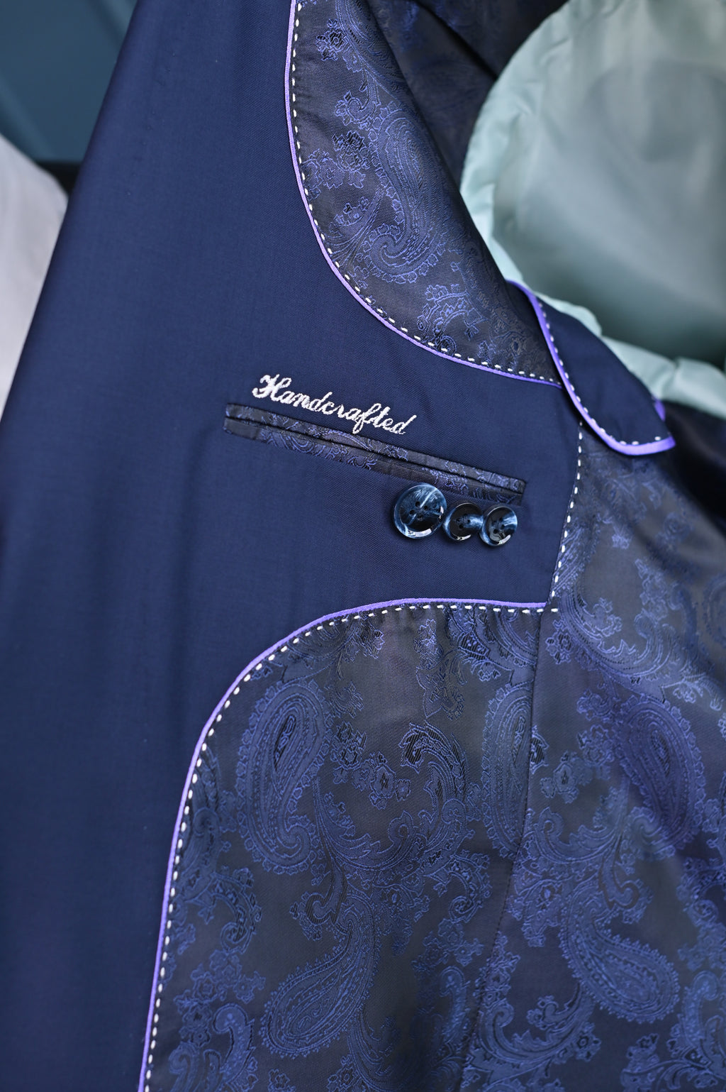 Canvas Navy Blue Suit