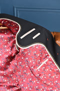 Black Suit with print inside