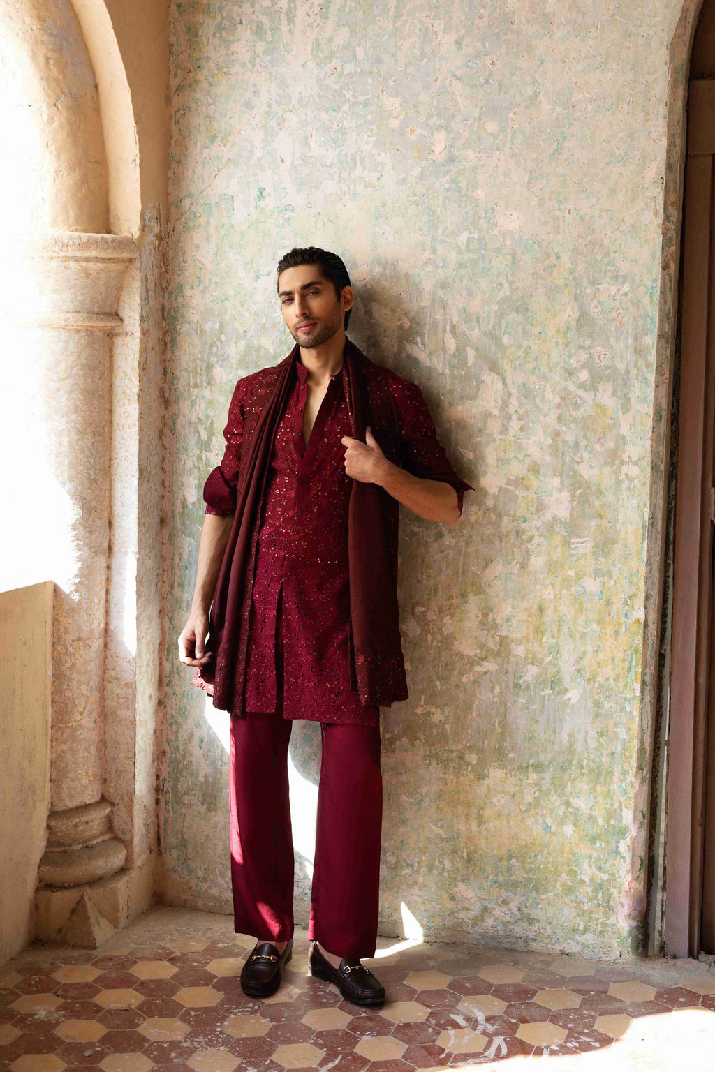 THE CRIMSON OPERA KURTA