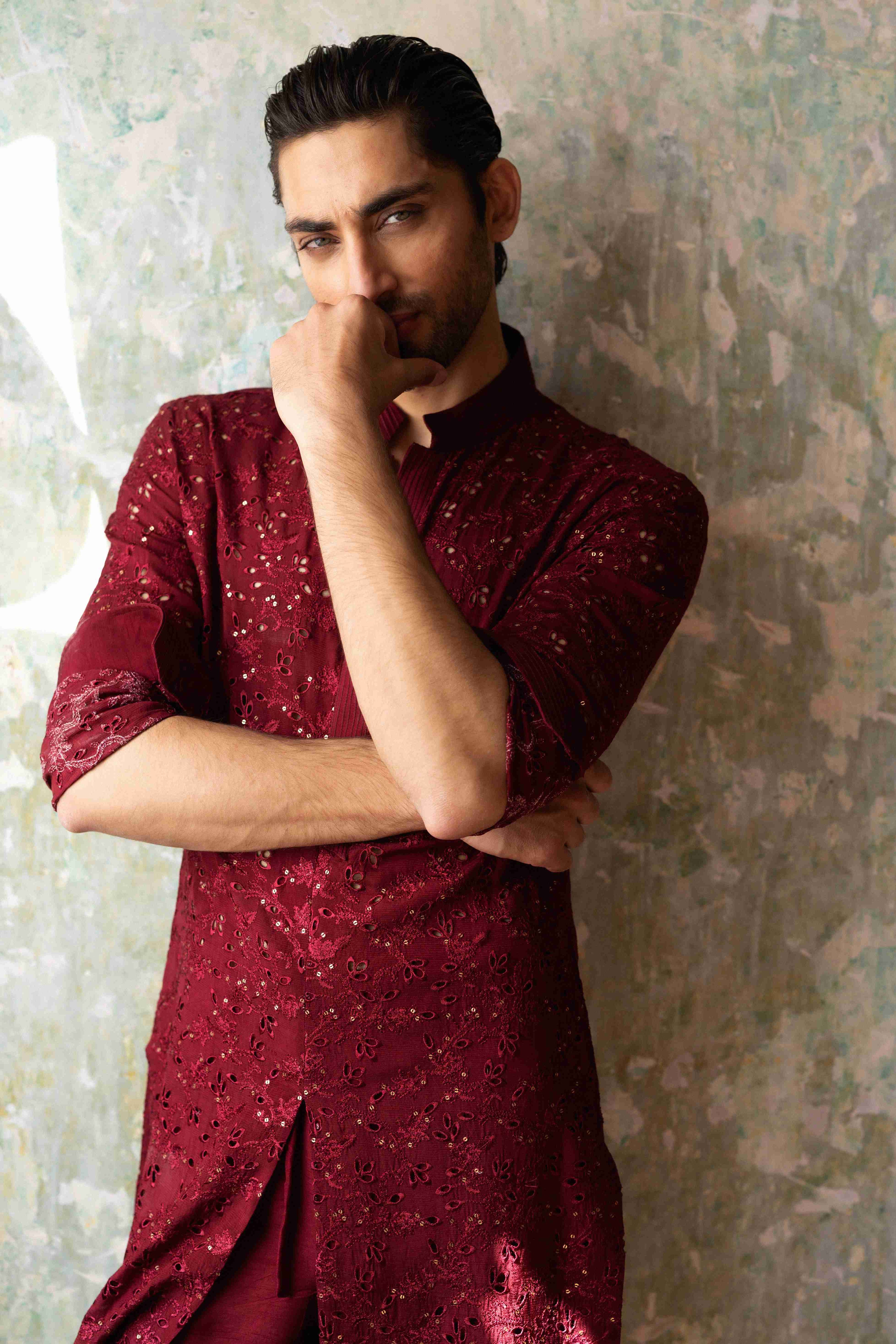 THE CRIMSON OPERA KURTA