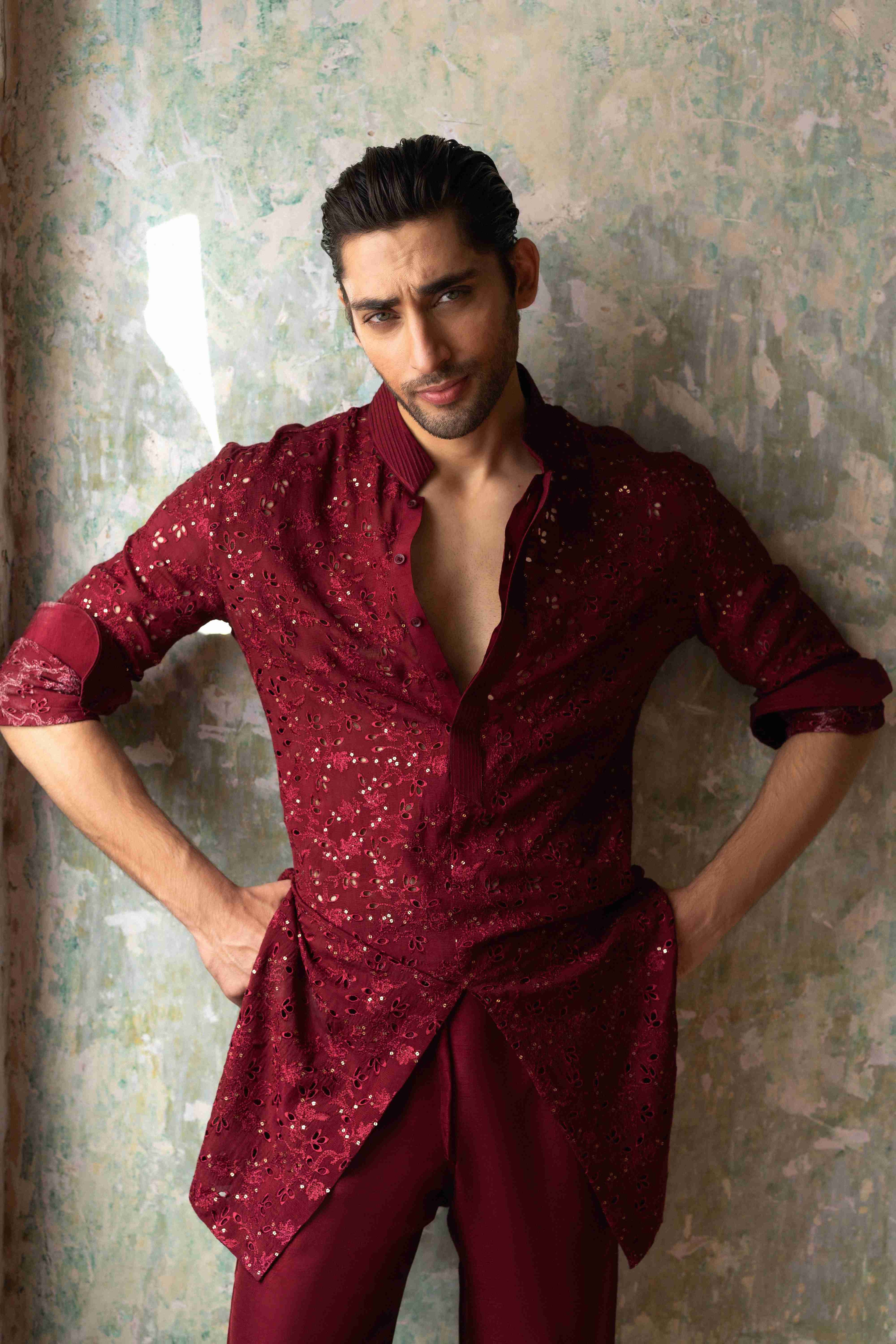THE CRIMSON OPERA KURTA