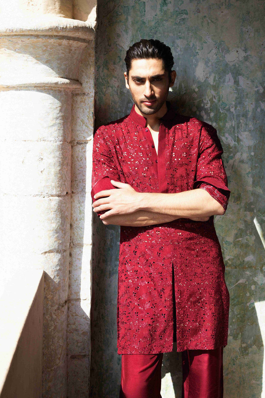 THE CRIMSON OPERA KURTA