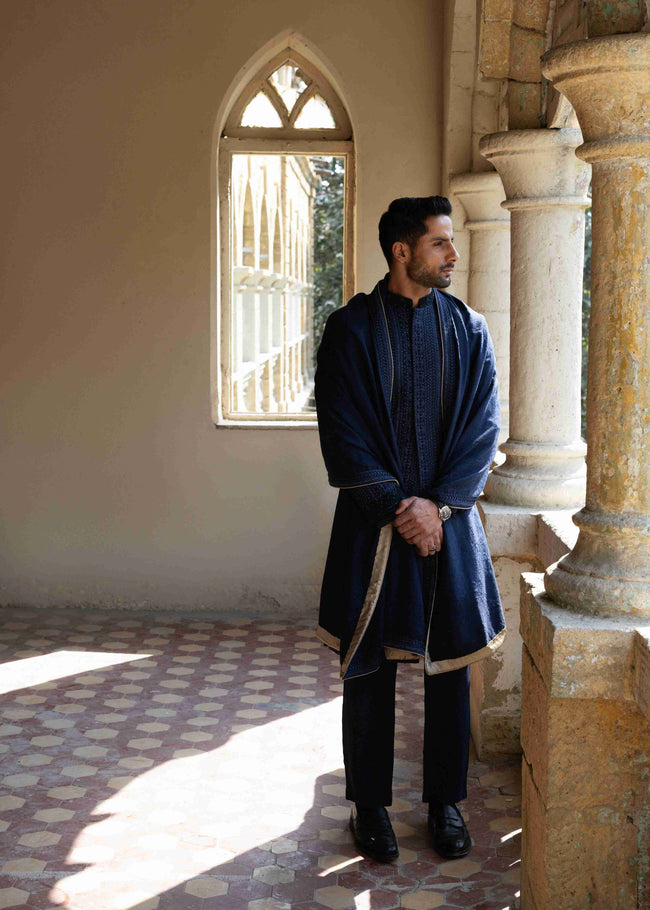 THE MIDNIGHT REGAL SHERWANI